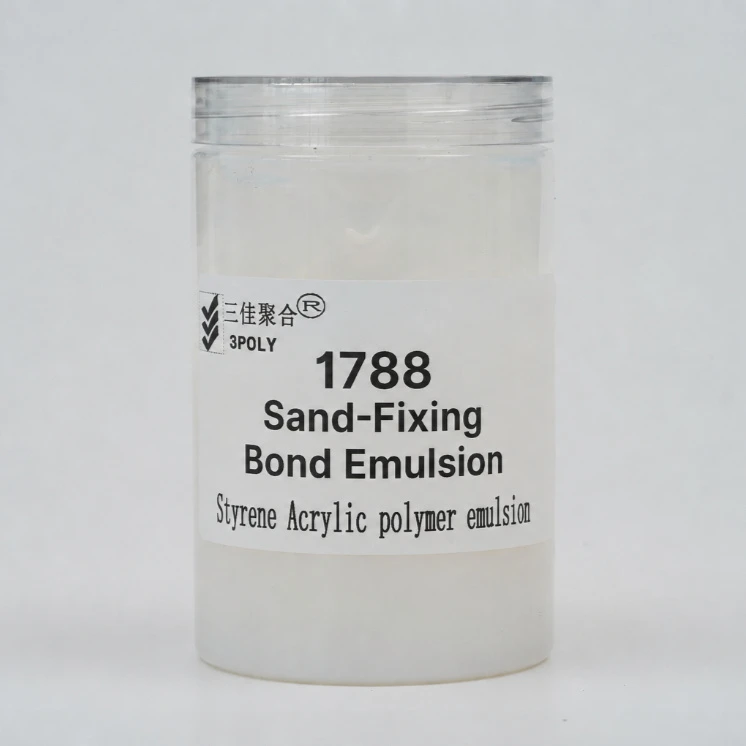 Sandfixierende Bindemittelemulsion